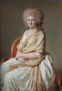 Porträt von Anne Marie Louise Thelusson Neoklassizismus Jacques Louis David Ölgemälde